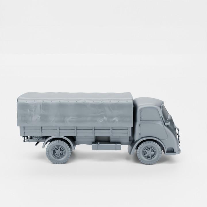 BA Battlegroup Heavy truck Alfa Romeo 800  (WW2 Italy ) 3D Printed Various Scales