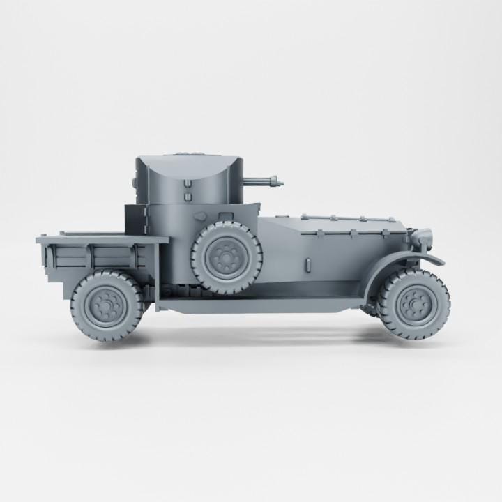 Bolt Action Battlegroup British Rolls-Royce armoured car Early War (Uk WW2)