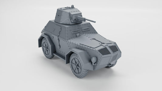 BA Battlegroup SPA-Viberti AS43  (WW2 Italy ) 3D Printed Various Scales