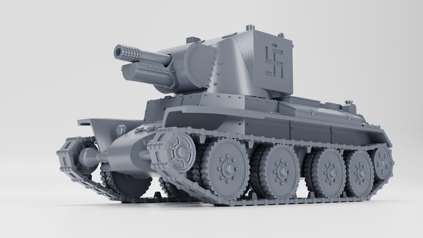 BA Battlegroup Assault tank BT-42 (Finnish Variant) (Soviet, WW2) Various Scales