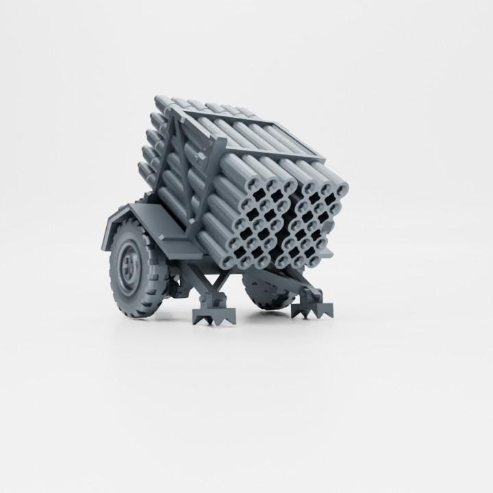 BA Battlegroup  Land mattress rocket launcher (USA WW2)