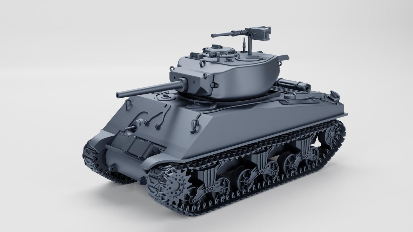 Ba Battlegroup Sherman M4A3E2 Jumbo Cobra King (US, WW2) (USA, WW2) Various Scales