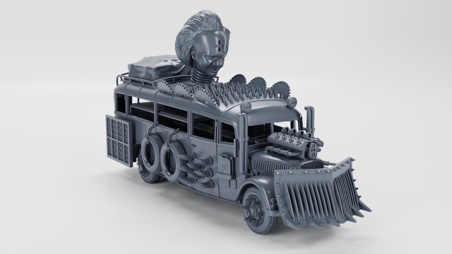 Opel Blitz Ambulance Bus (Germany, WW2) K47 Fallout Gaslands Weird War II 1-64