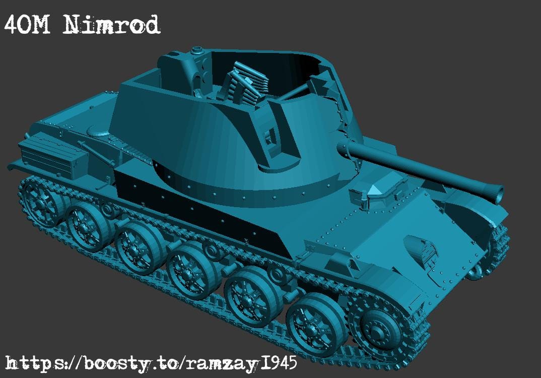 BA Battlegroup Nimrod (M) (Hungary, WW2) Various Scales