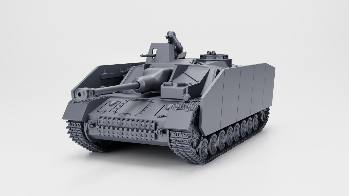BA Battlegroup Stug IV (Sturmgeschütz IV) with Armoured shield   (Germany, WW2) Various Scales