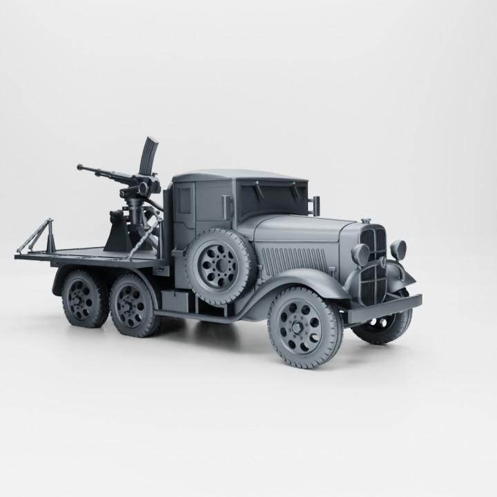 Type 98 AA Machine Cannon Carrier: WWII Japanese Resin Miniature