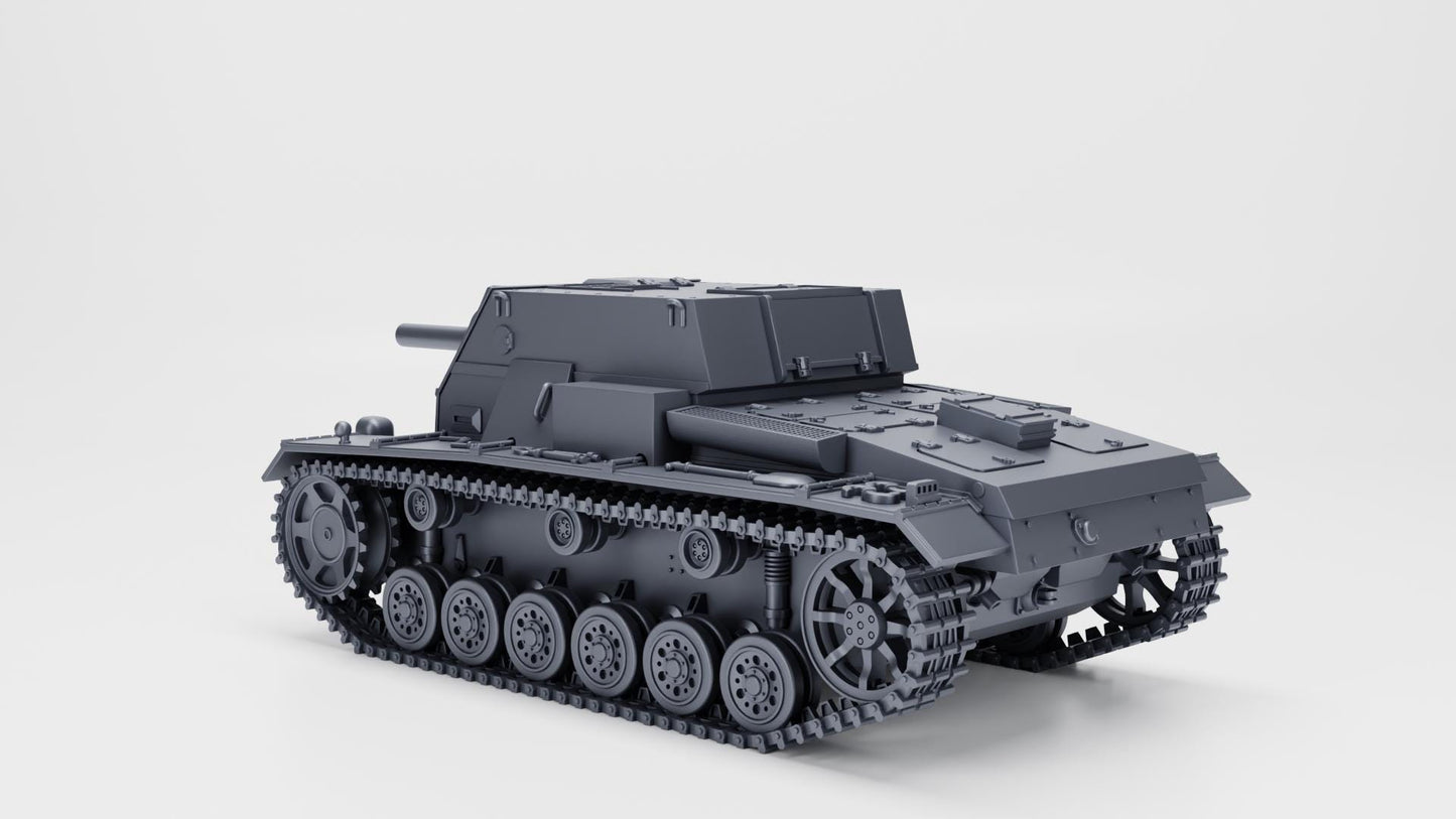 BA Battlegroup SG-122 Artsturm (Germany, WW2) Various Scales 3D Printed