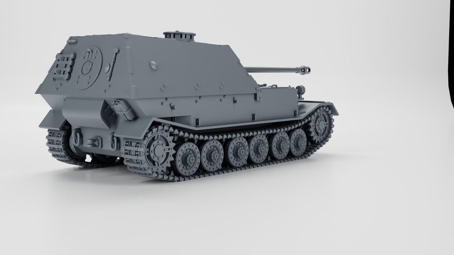 Panzerjager Tiger "Elefant" Model: 8.8 cm PaK 43, WW2 Germany (Various Scales)