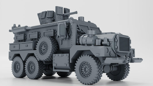Cougar MRAP HE Miniature: Iraq War, Bolt Action Battlegroup (15/20/28mm)