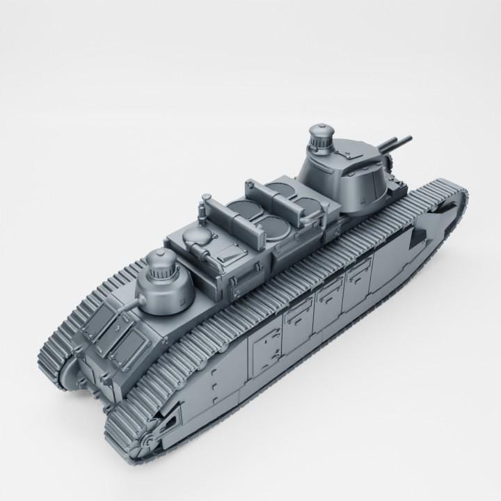 BA Battlegroup Super Heavy Tank French Char 2C (France, WW2)