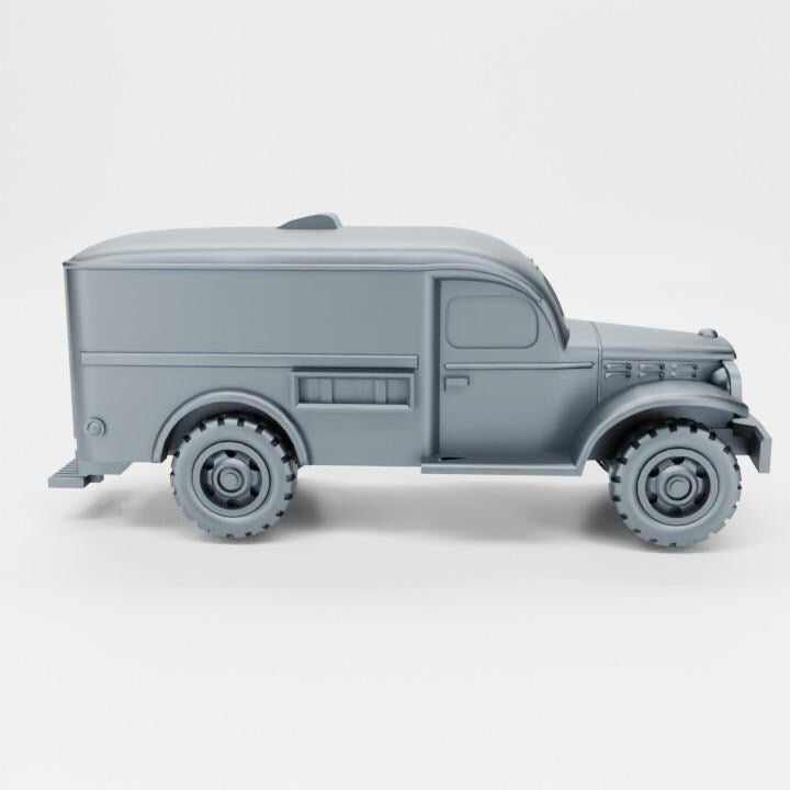 BA Battlegroup US Dodge WC54 Ambulance (USA, WW2)