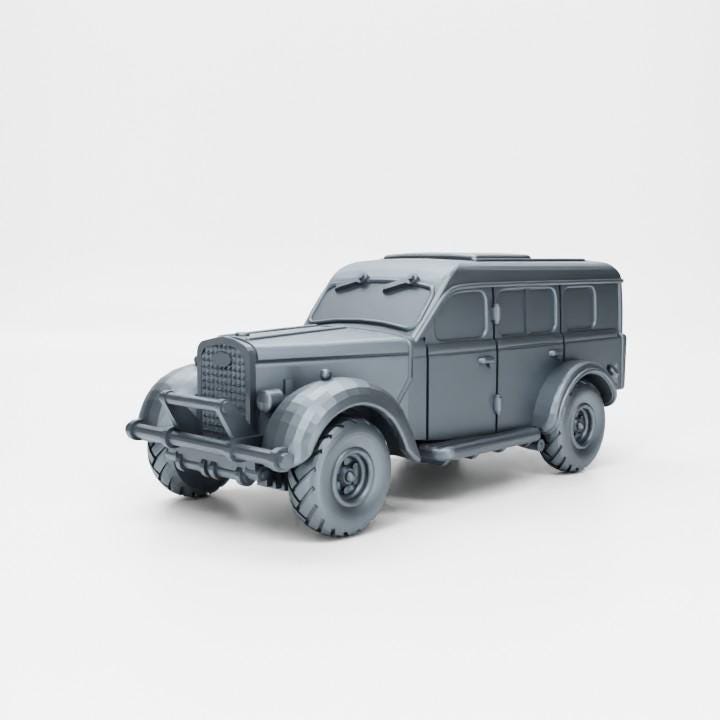 BA Battlegroup Heavy Utility Car Ford WOA 2 ( Commonwealth, WW2)