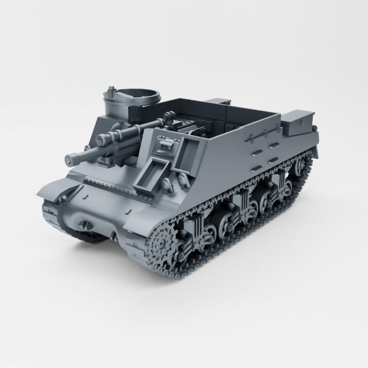 Bolt Action battlegroup British Canadian M7 Priest (Commonwealth, WW2) 3 Variants