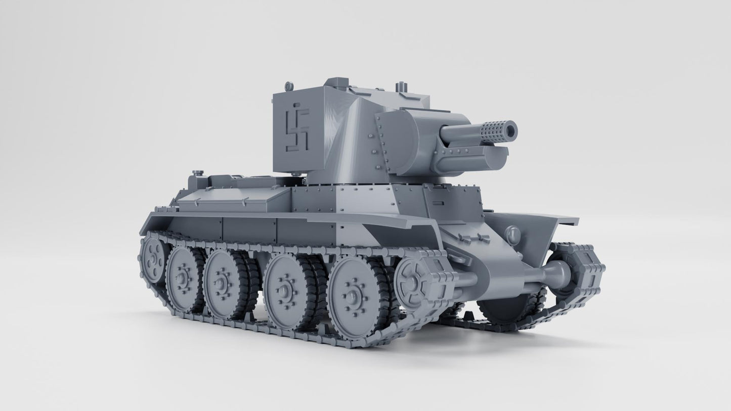 BA Battlegroup Assault tank BT-42 (Finnish Variant) (Soviet, WW2) Various Scales