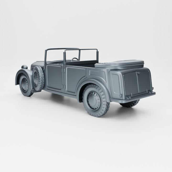 BA Battlegroup Lancia Aprilia Coloniale  (WW2 Italy ) 3D Printed Various Scales