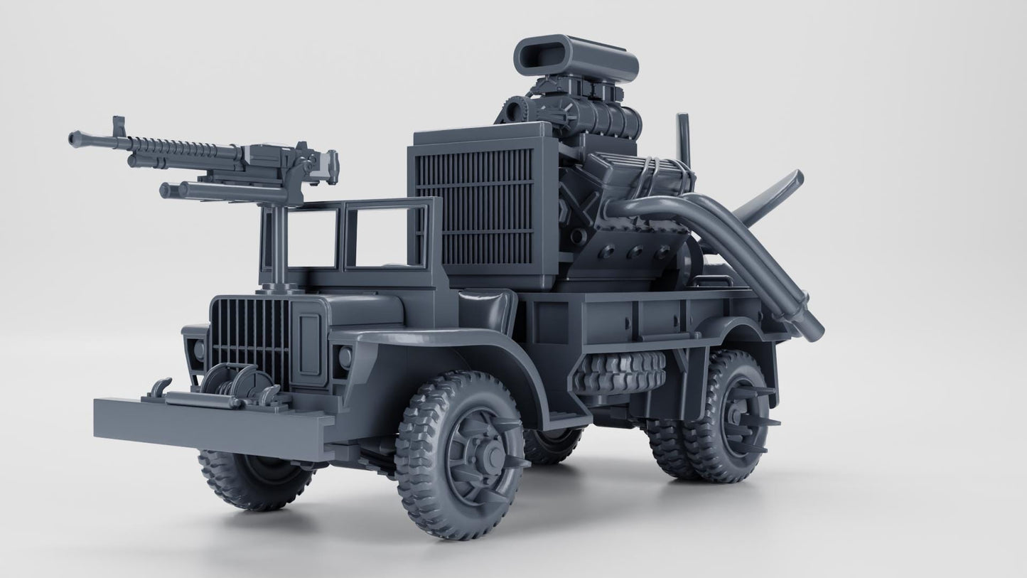 Ford GTB Burma Jeep (US, WW2) K47 Fallout Gaslands Weird War II 1-64